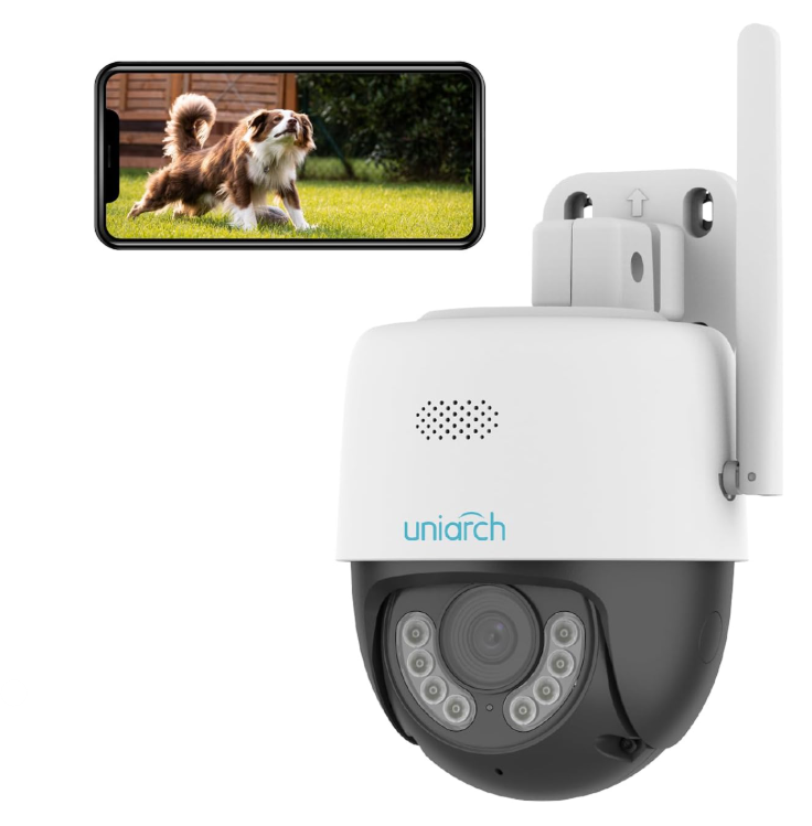 Caméra Wi-Fi Extérieure Pan & Tilt Uniarch 5MP HD