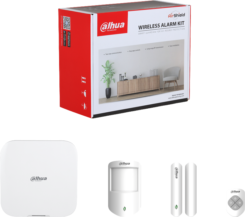 Kit d’alarme sans fil (HUB 2 WIFI, Réseau)