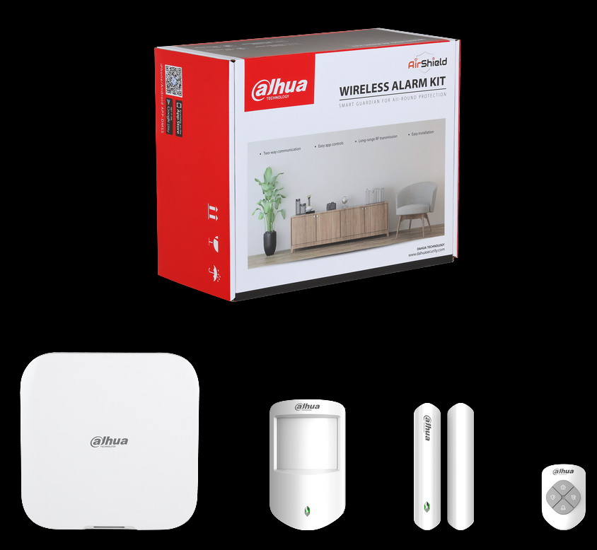 Kit d’alarme sans fil (HUB 2 WIFI, Réseau, GPRS 4G 3G)