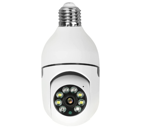 Caméra de surveillance Wi-Fi ampoule mono-objectif