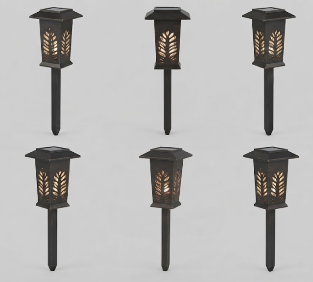 Lampe solaire pour pelouse