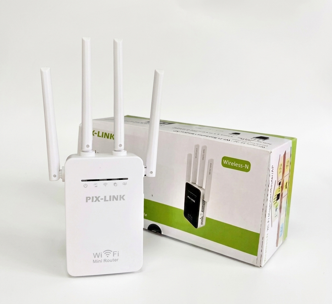  Répéteur / Routeur / Point d'Accès Wi-Fi Wireless-N